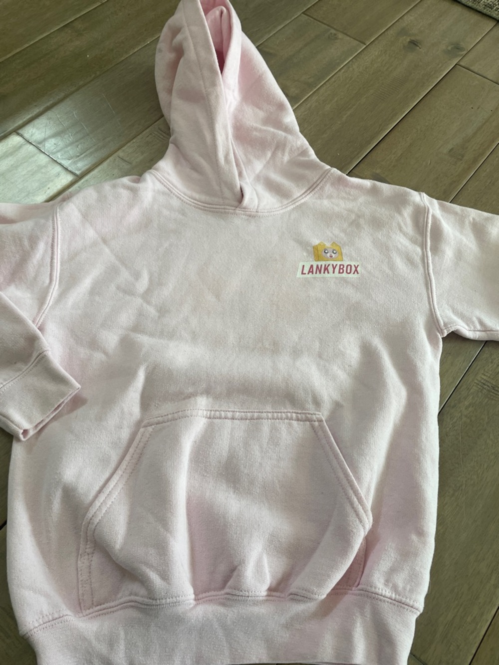 Fox Pink Pullover Hoodie with Foxy Character Graphic